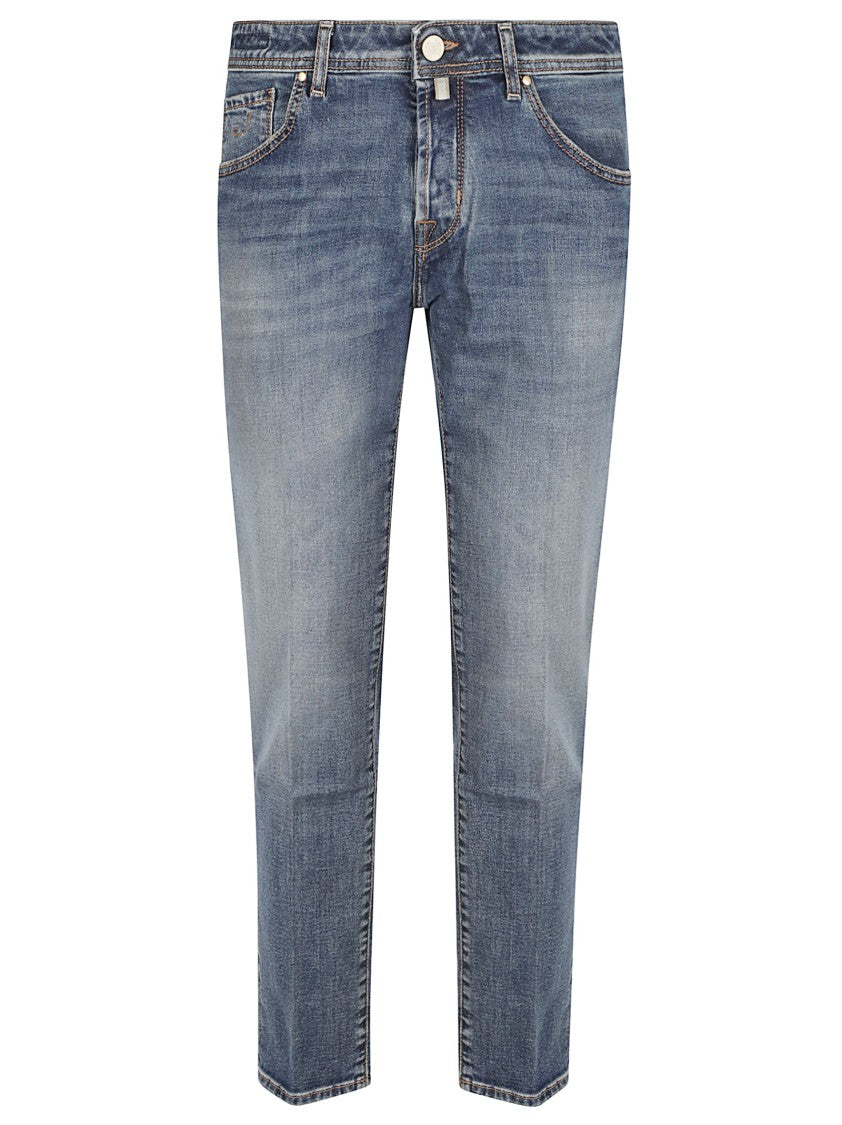 Jacob Cohen 5 Pocket Slim Fit Scott Faded Jeans
