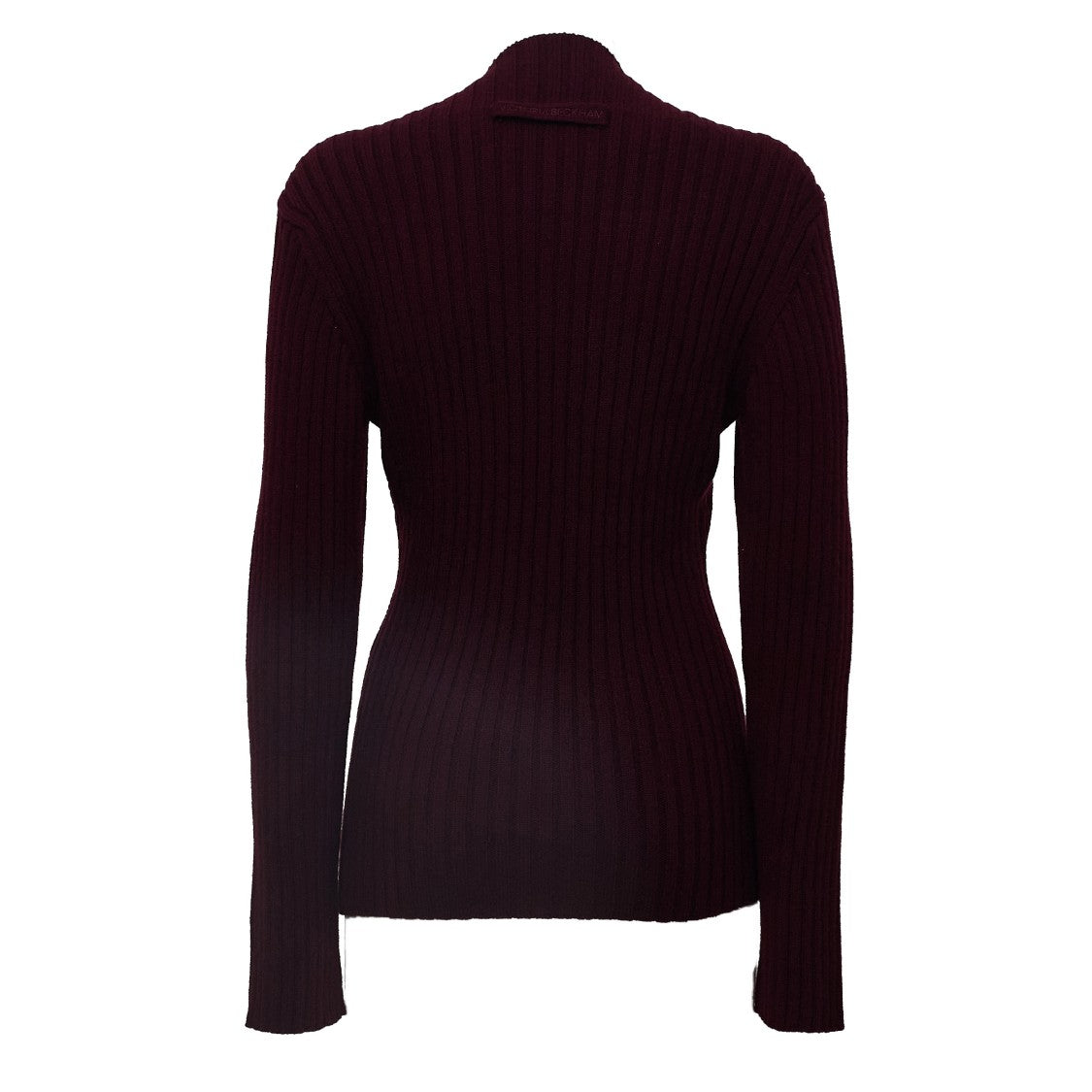 Victoria Beckham Vb Cashmere-Blend Ribbed Turtleneck Sweater