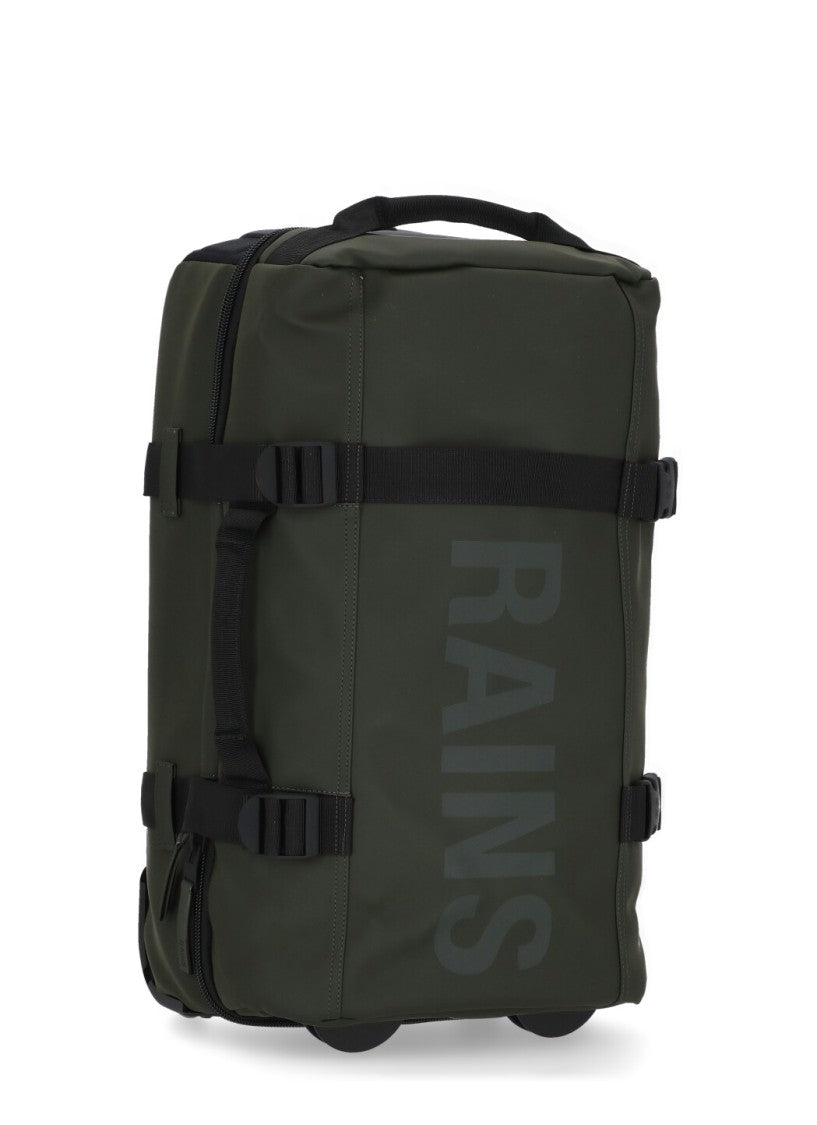 Rains Green Texel Cabin Waterproof Trolley