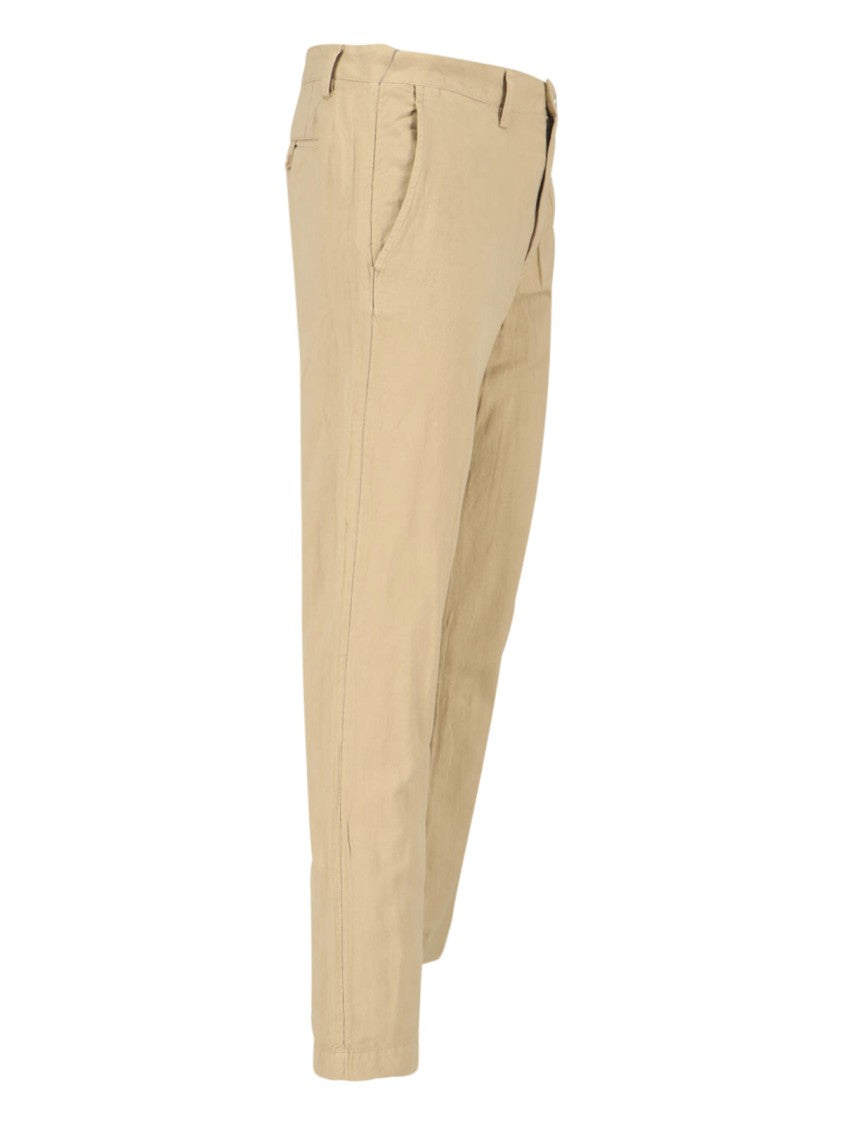 Polo Ralph Lauren Straight-Leg Beige Pants With Tailored Fit