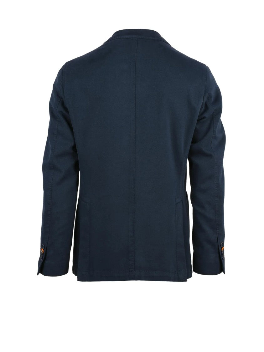 L.B.M. 1911 Fitted Blazer Jacket In Cotton-Cashmere Blend
