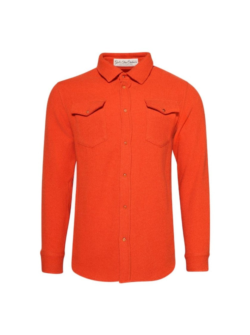 God's True Cashmere Cashmere Shirt Fire