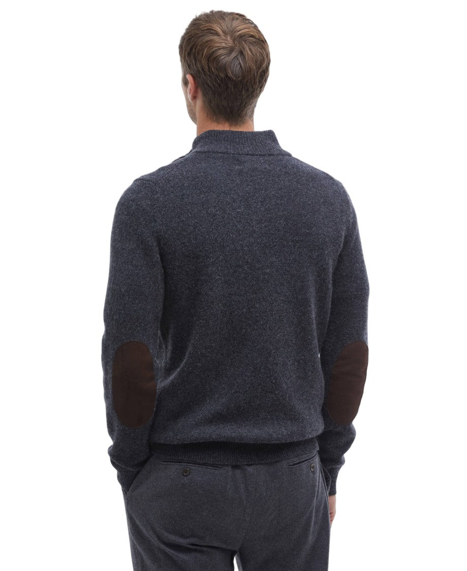 Barbour Essential Patch Half Zip Sweater
