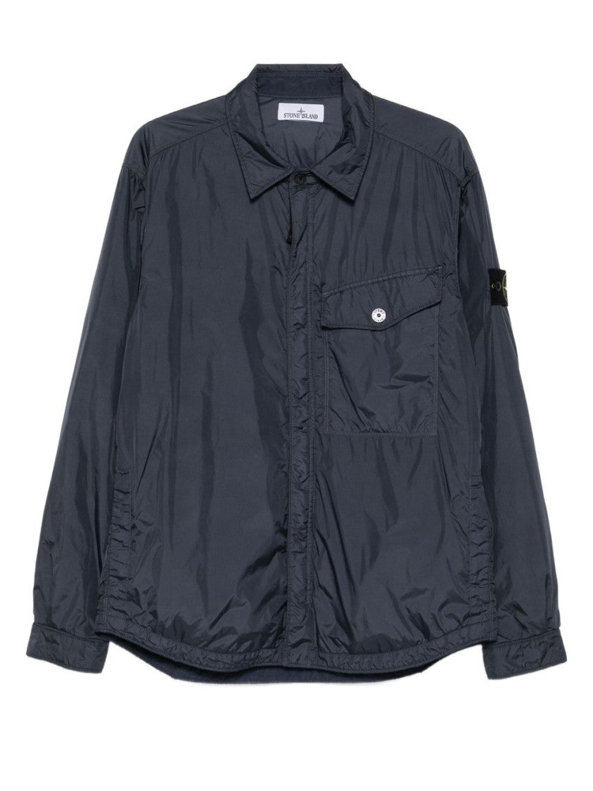 Stone Island Versatile Lightweight Polyamide Jacket With Buttoned Pocket