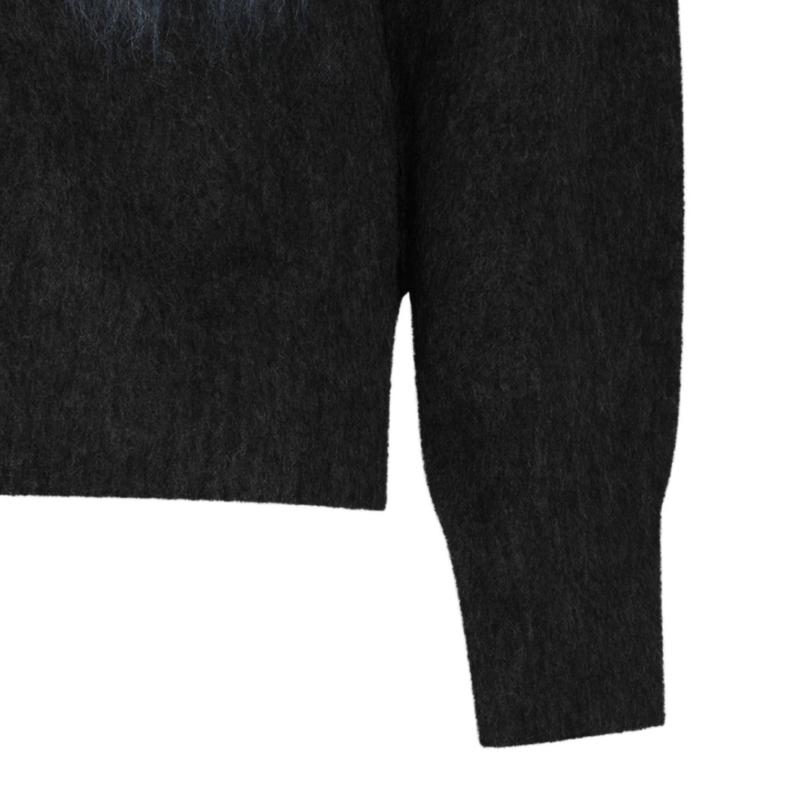 Maison Margiela Black Graphic Sweater With Eagle Motif