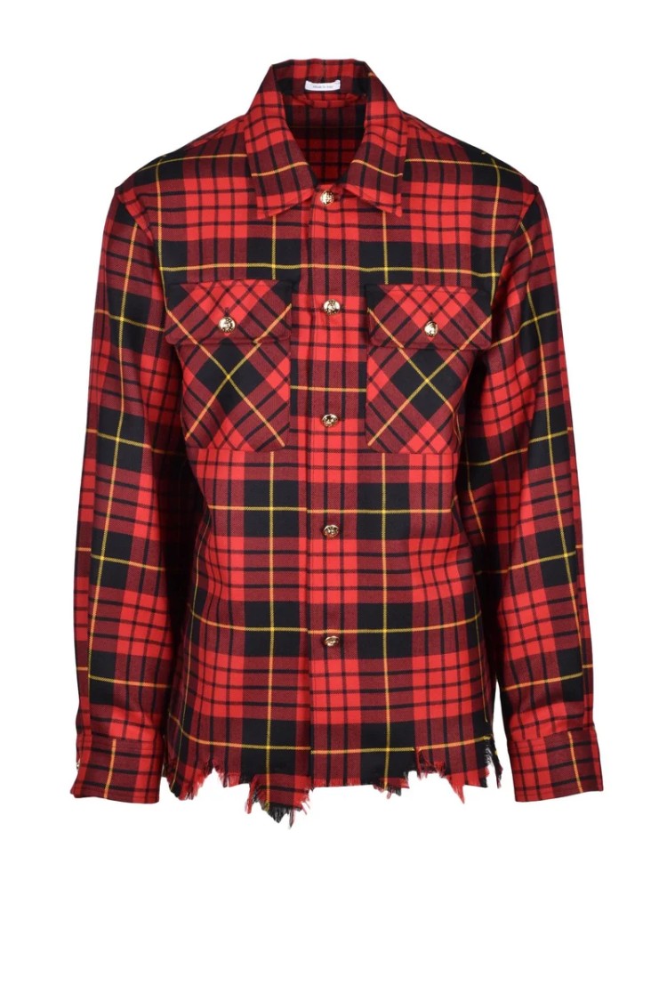 Alexander Mcqueen Wool Shirt - Red
