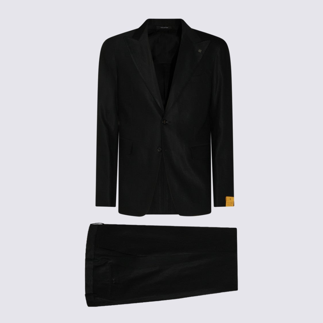 Tagliatore Tailored Black Jacket With Trousers
