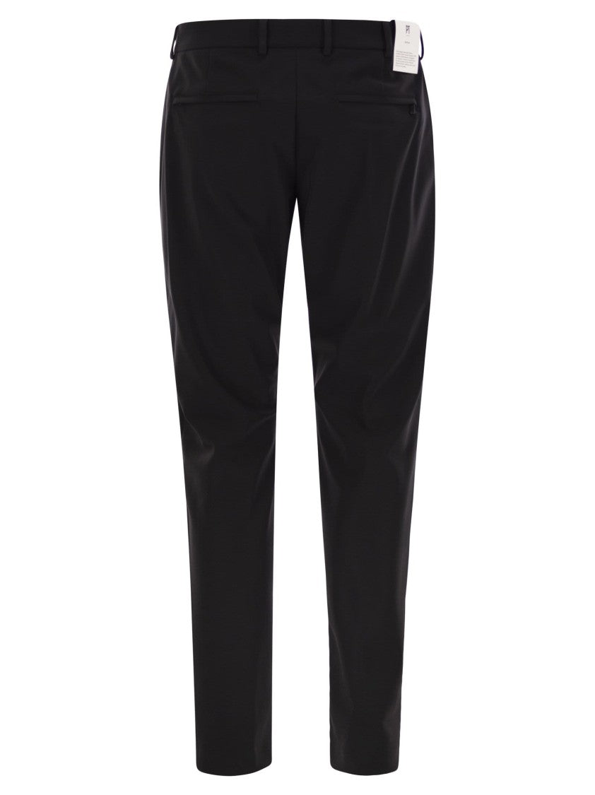 Pt Torino Epsilon' Trousers In Technical Fabric