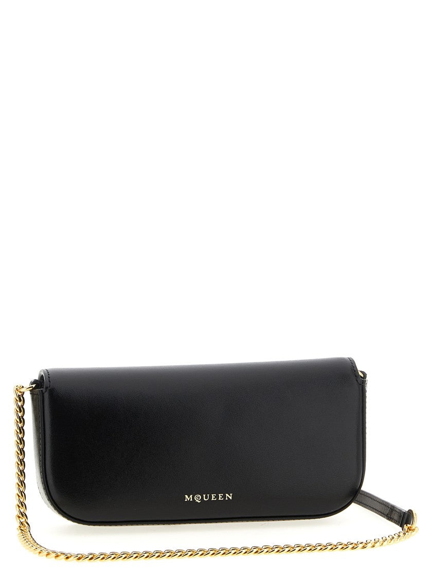 Mcqueen 'Skull Flower' Small Crossbody Bag