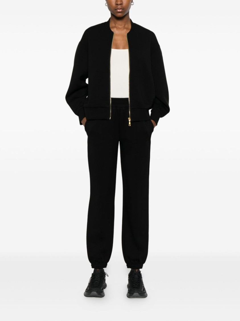 Twinset U&B Classic Black Jacket With Smooth Silhouette And Refined Texture