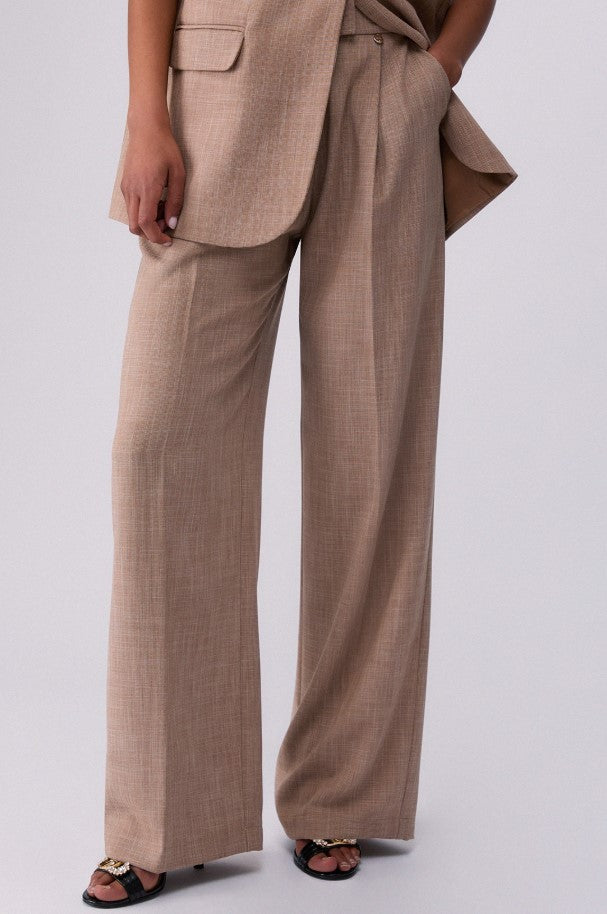 Liu Jo Palazzo Trousers With High-Waisted Design