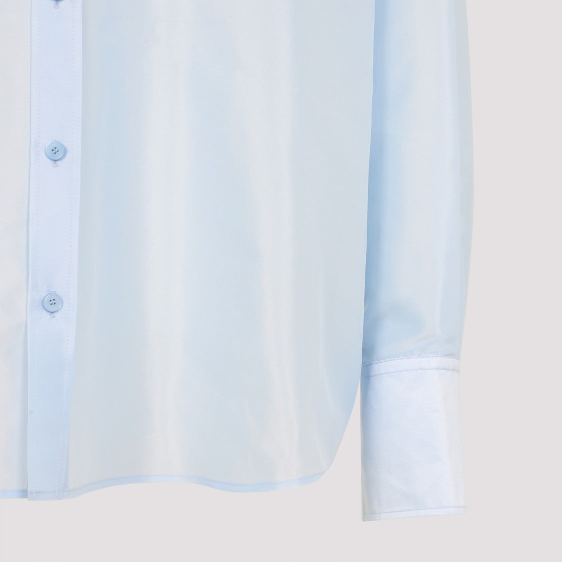 Carven Blue Shirt With Classic Collar
