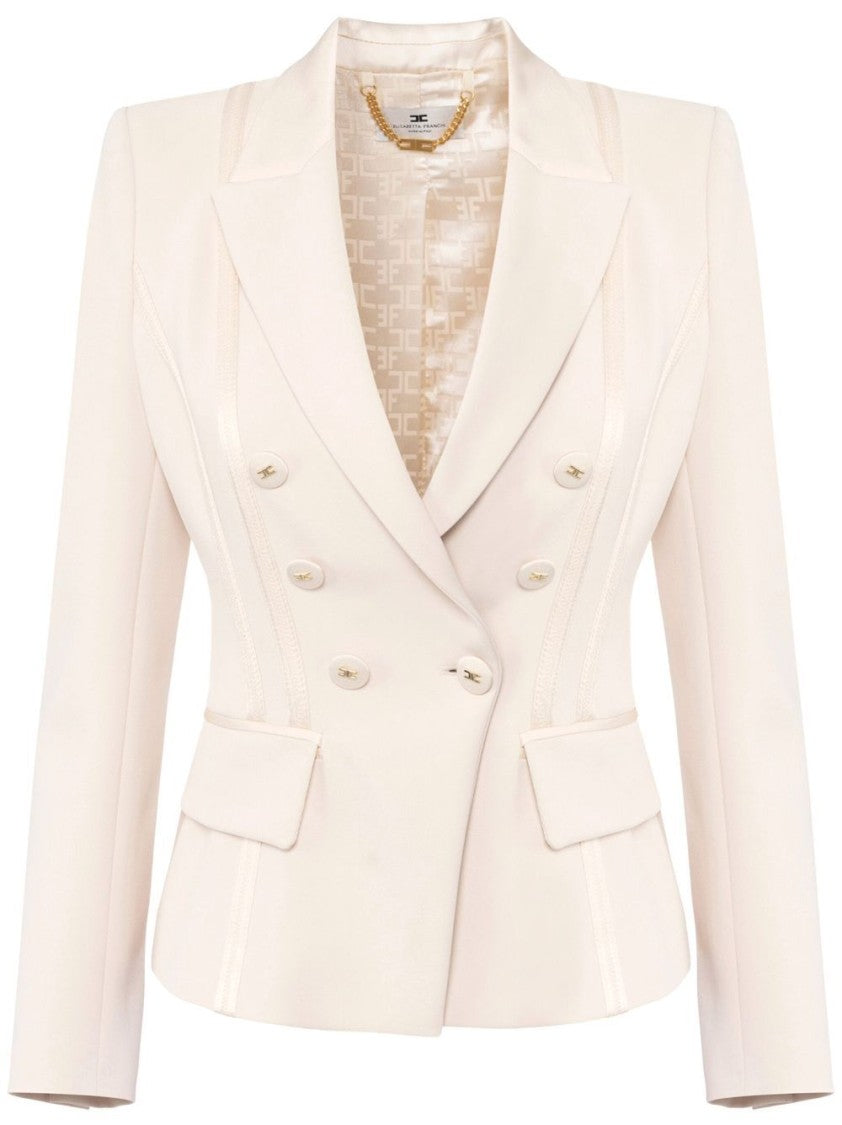 Elisabetta Franchi Double-Breasted Tailored Jacket