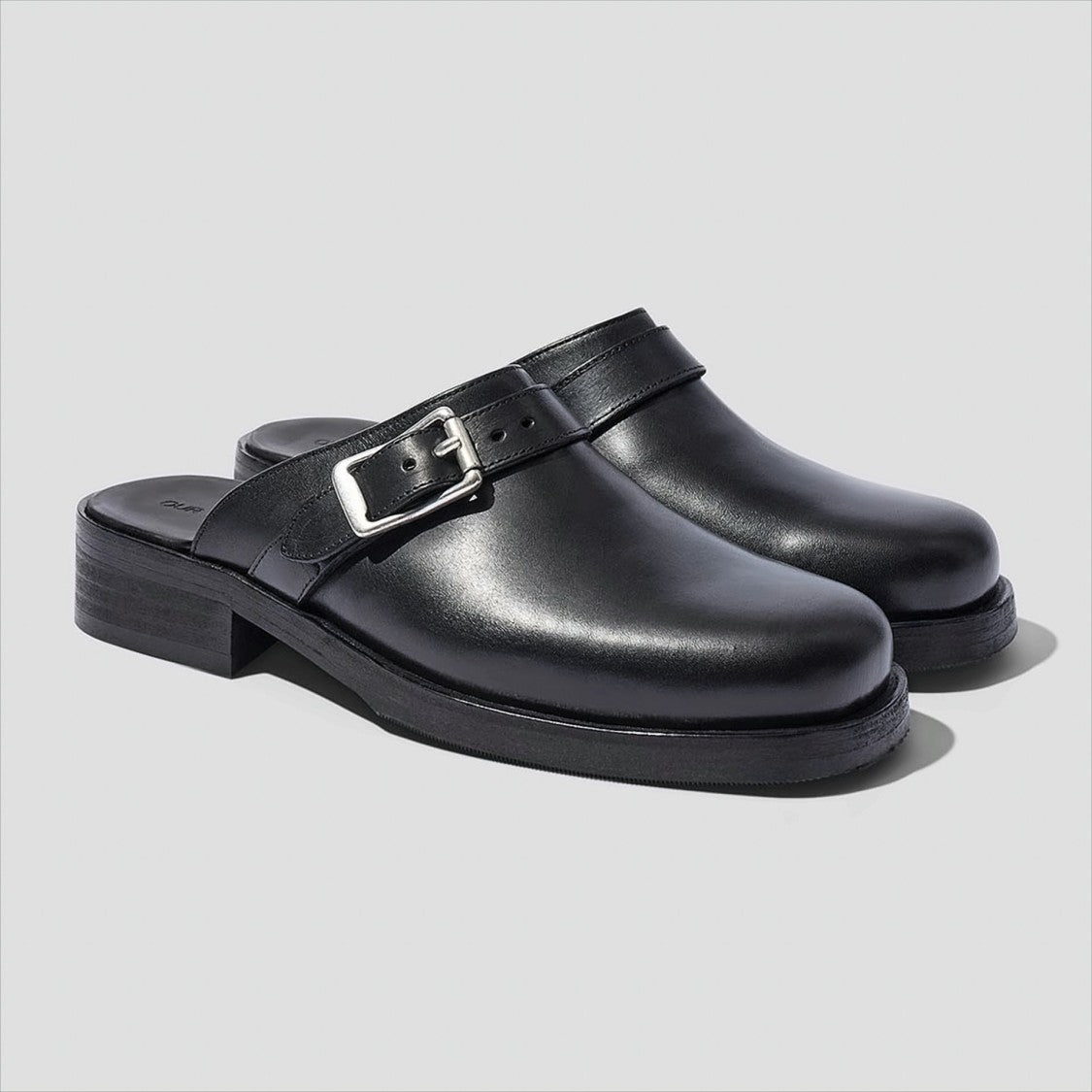 Our Legacy Smooth Calf Leather Mule Shoes