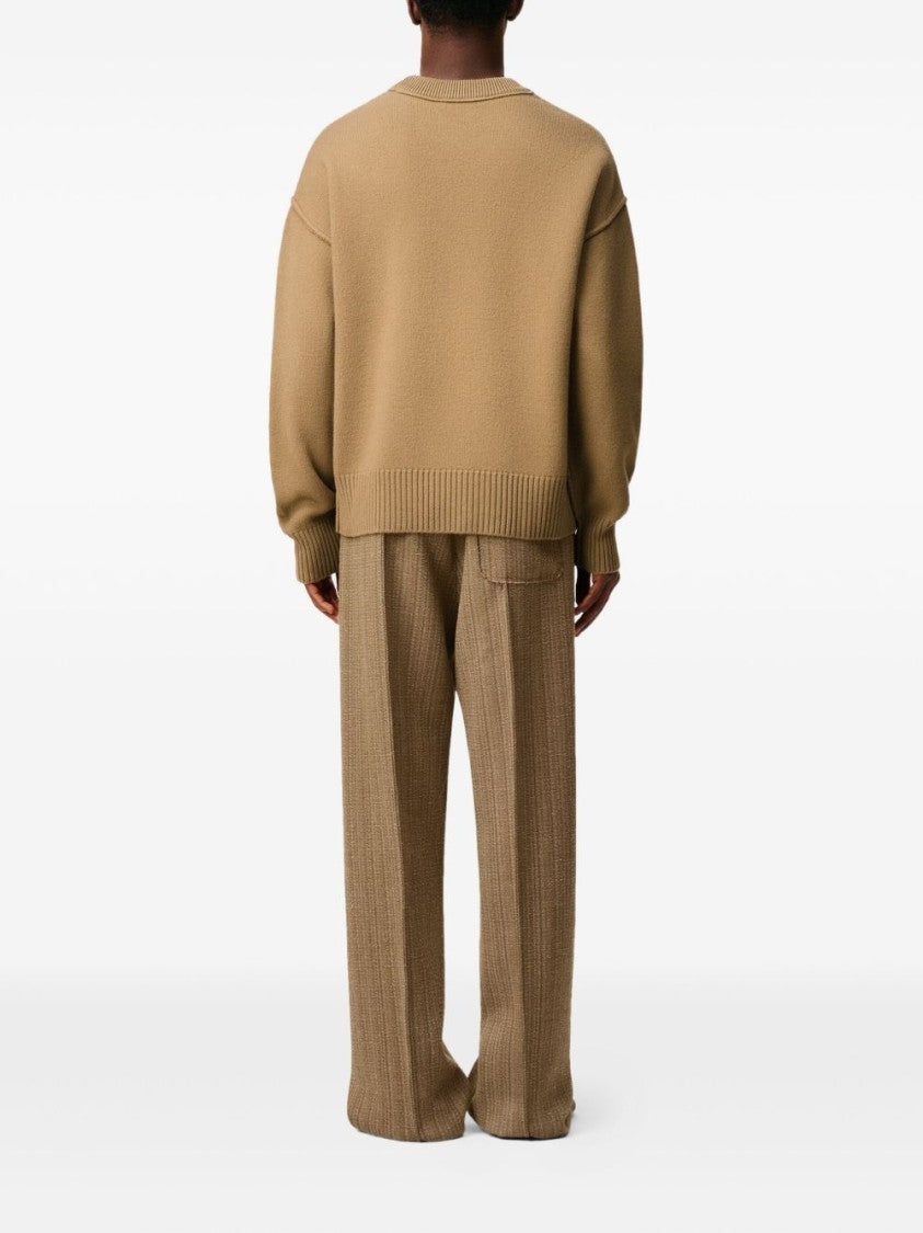 Ami Heart Wool Sweater