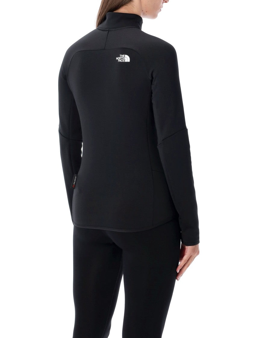 The North Face Black Polartec Meteora Technical Fleece 1/4 Zip