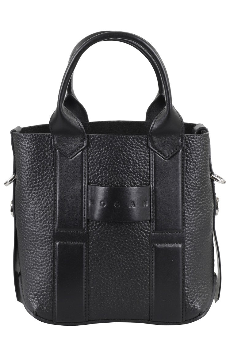 Hogan Script Shopping Bag