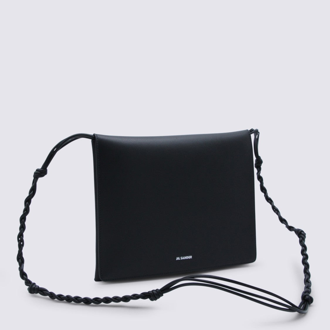 Jil Sander Tangle Flat Shoulder Bag With Subtle Logo