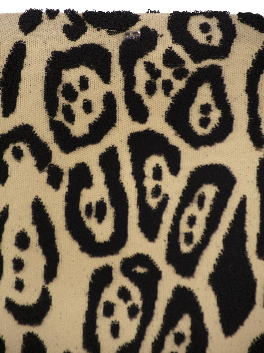 Sportmax Ice - Animal Jacquard Sweater