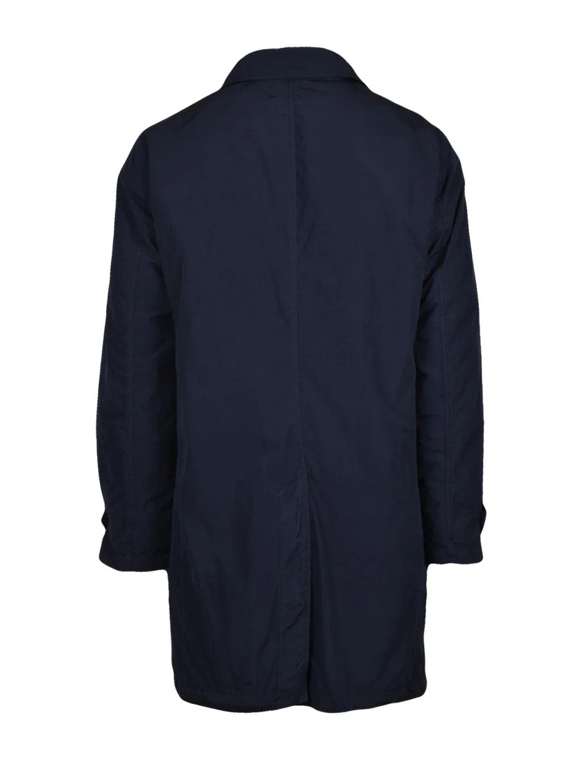 Aspesi Waterproof Jacket With Removable Padded Lining And Classic Collar