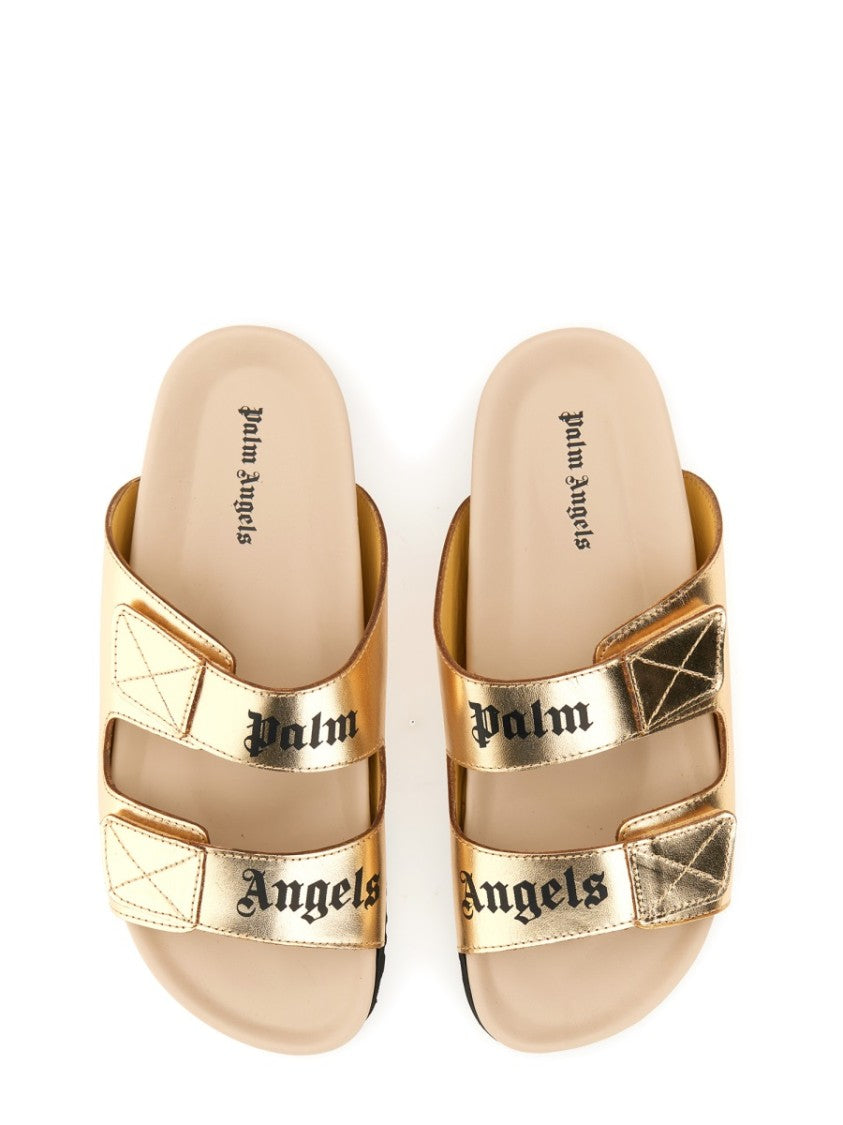 Palm Angels Sandal With Logo