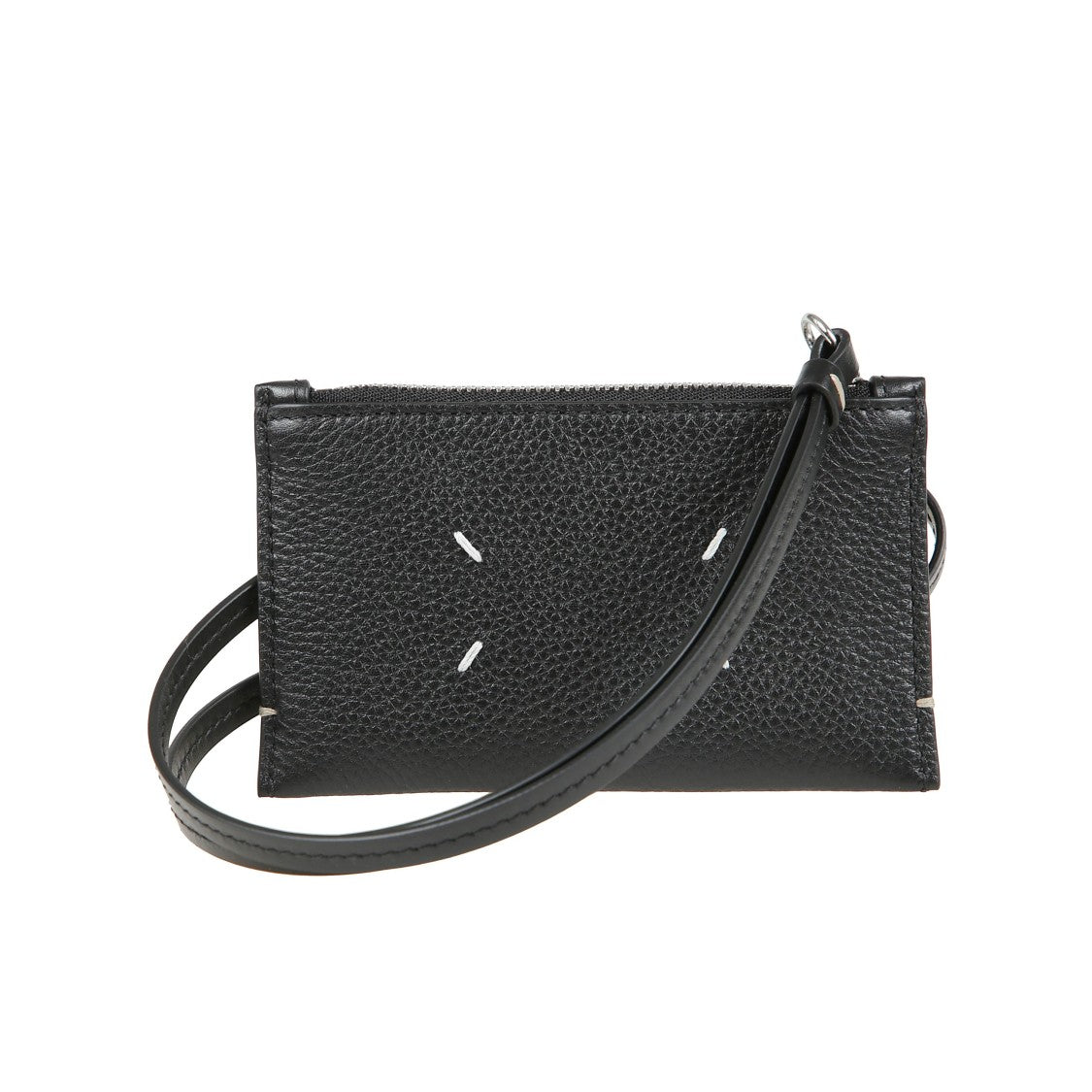 Maison Margiela Zipped Card Holder With Strap