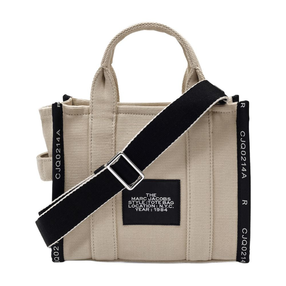 Marc Jacobs The Small Tote Bag Jacquard - Warm Sand - Cotton