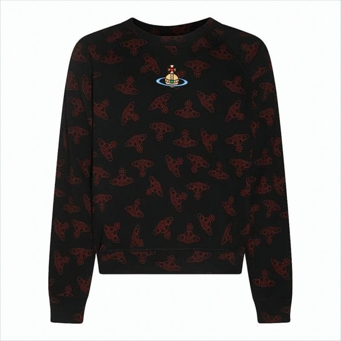 Vivienne Westwood Long-Sleeve Cotton T-Shirt With Orb Motif