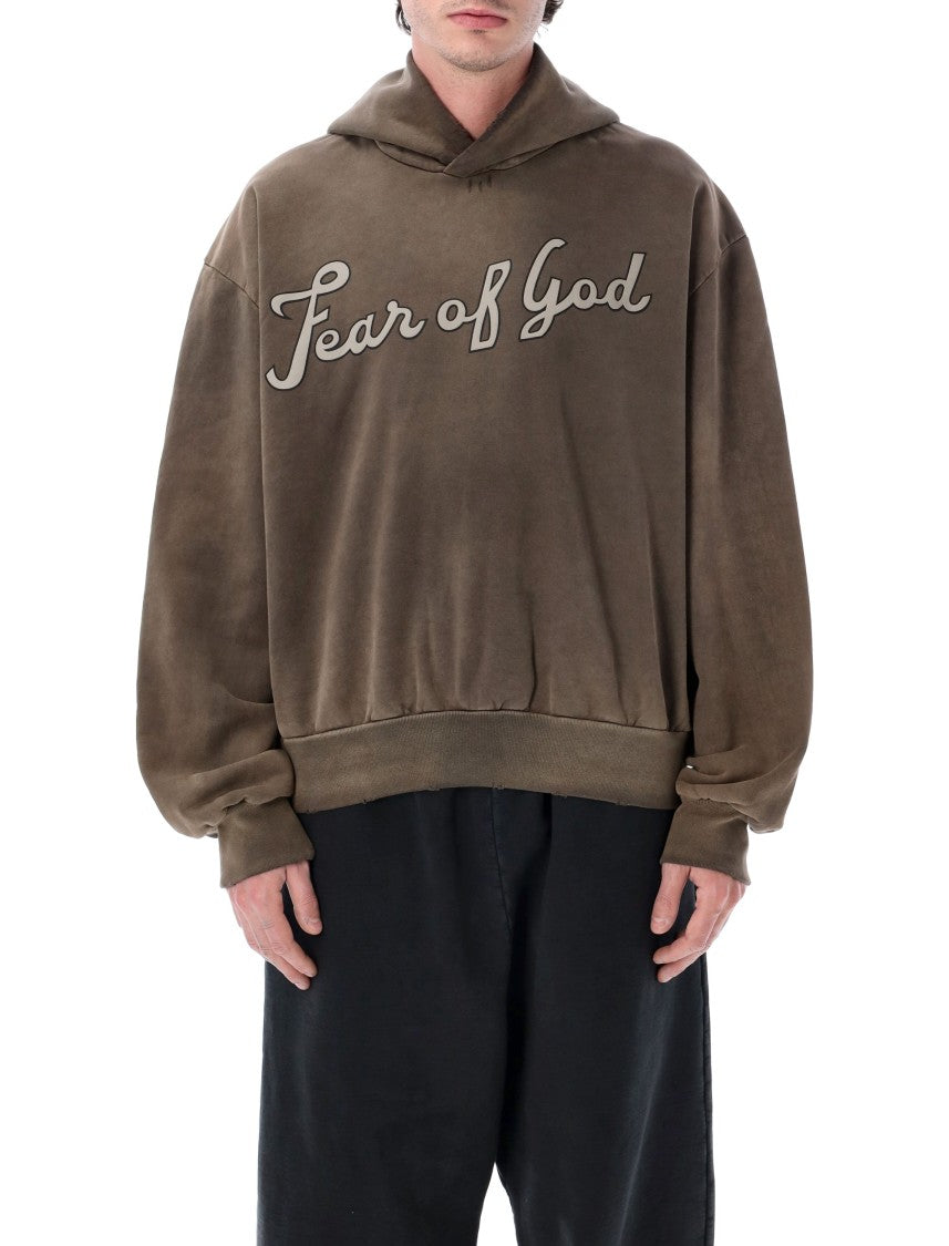 Fear Of God 26 Washed Brown Hoodie