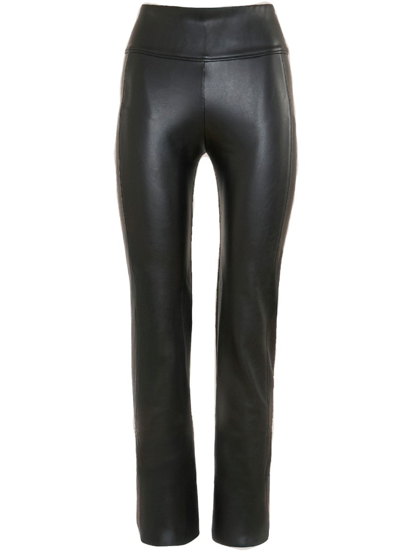 Wolford Form-Fitting Trousers With Glossy Finish And High Waistband