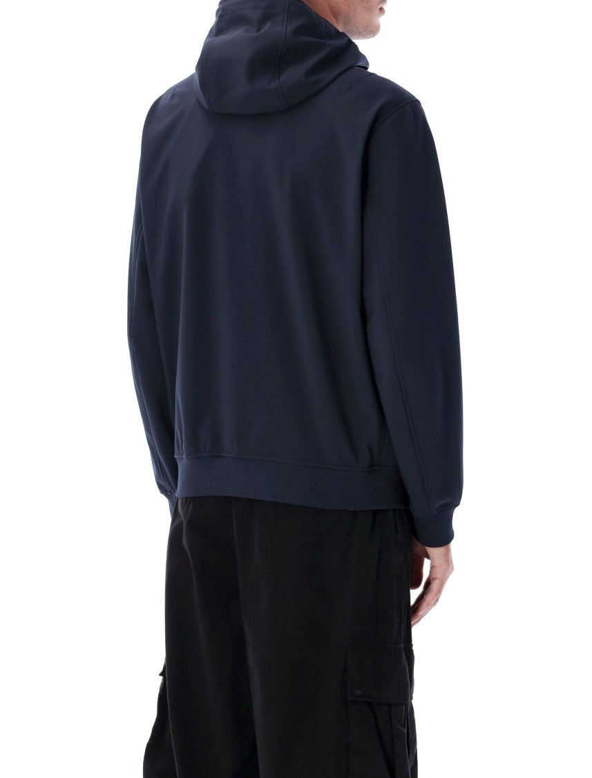 Stone Island Soft Shell-R_E.Dye Technology Light Hooded Jacket