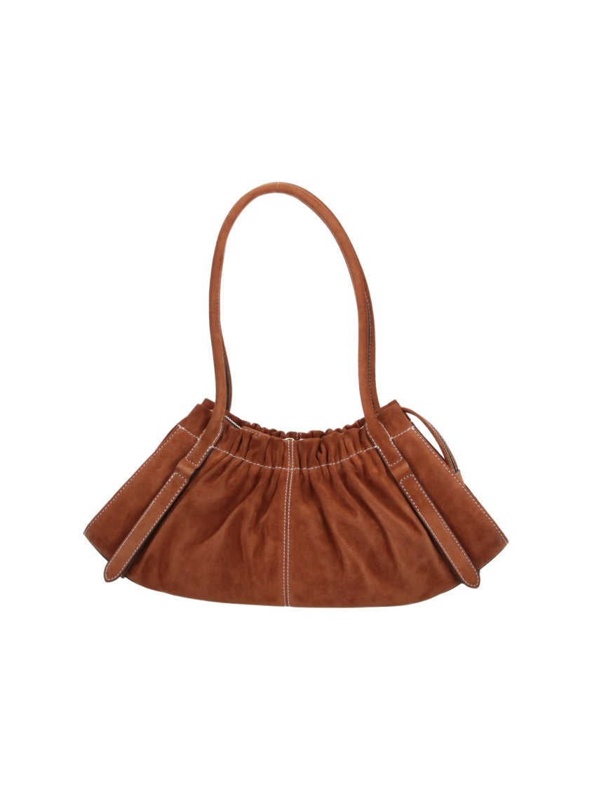 Marc Jacobs Brown The Christina Suede Shoulder Bag