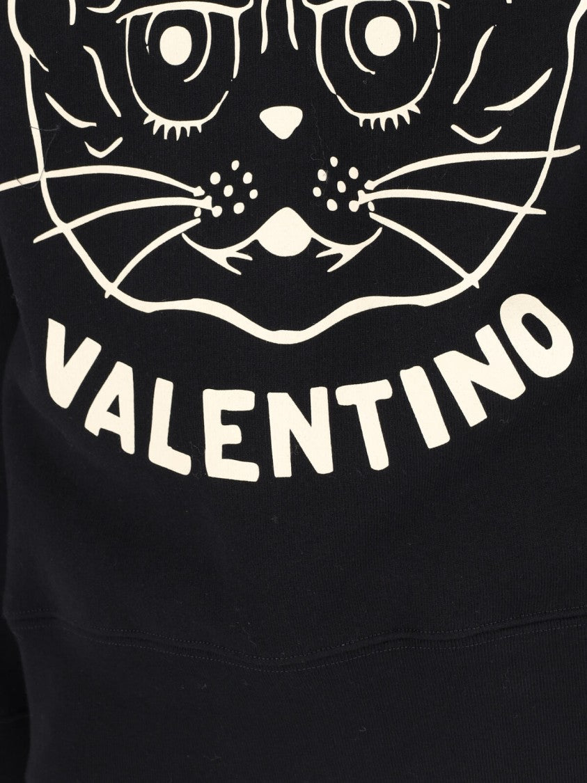 Valentino Le Chat De La Maison Hoodie – Black