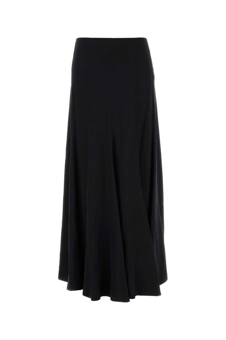 Chloé Black Satin Skirt