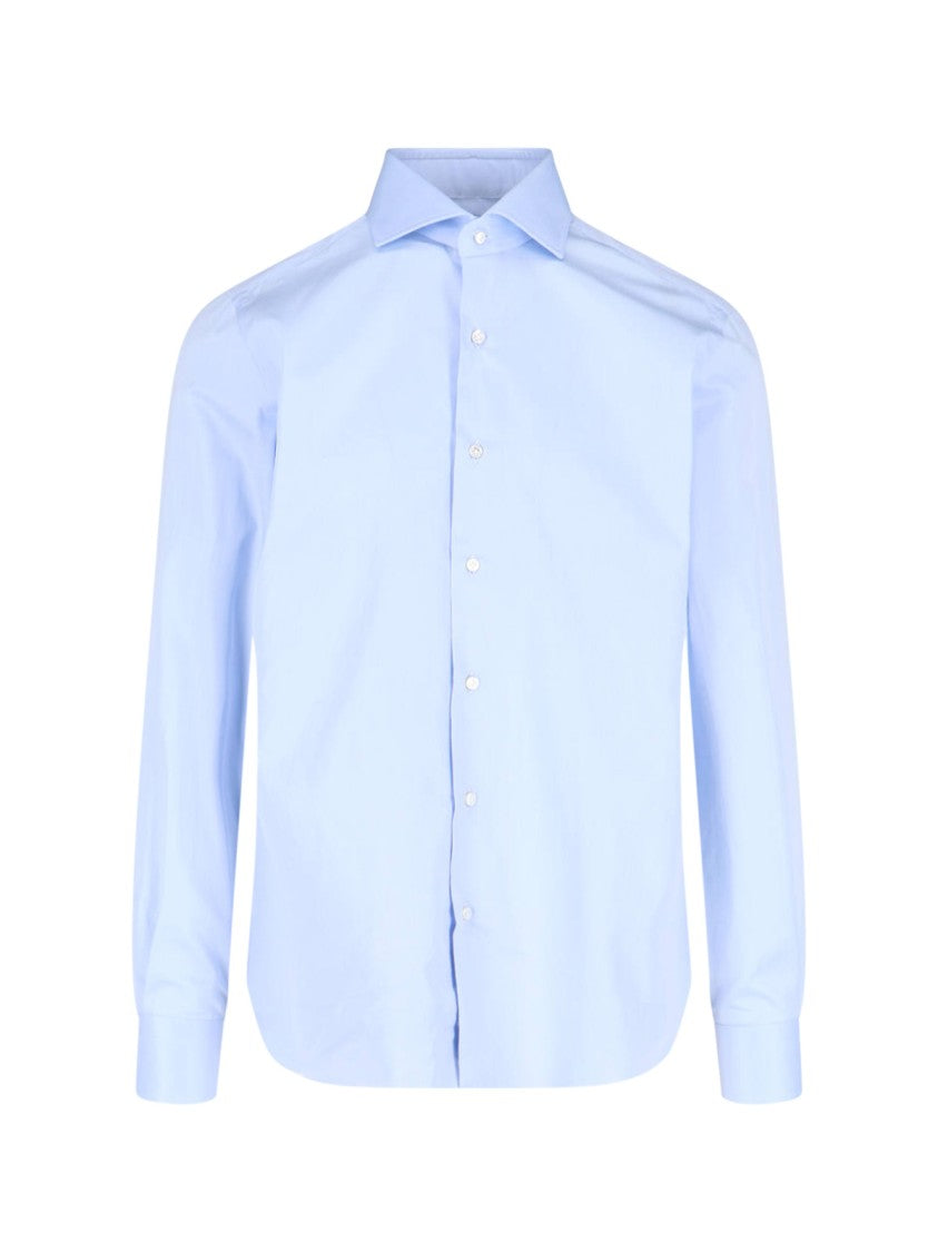 Barba Napoli I' Classic Shirt – Light Blue