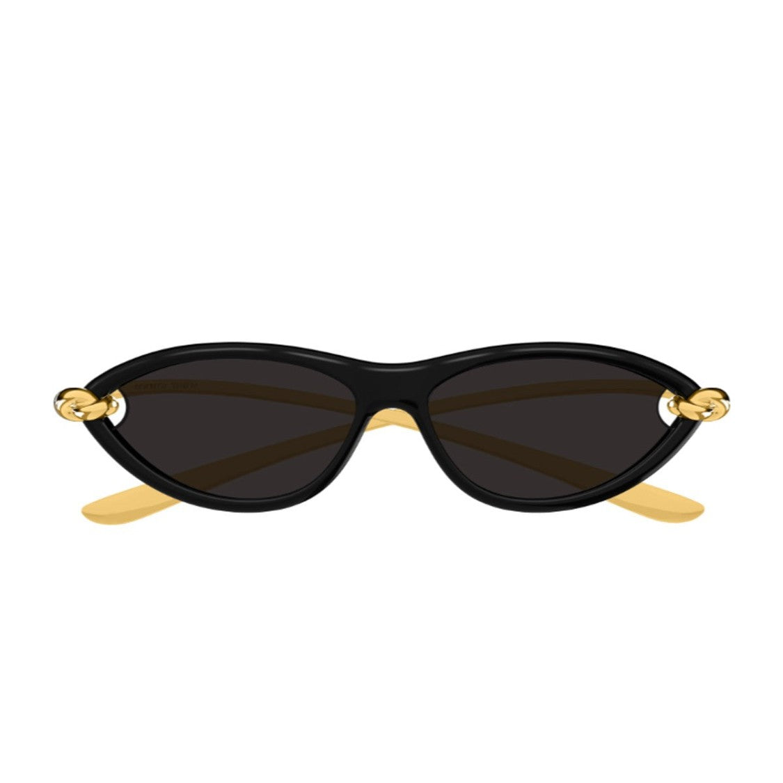 Bottega Veneta Black Bv1390s Signature Icons Cat-Eye Sunglasses