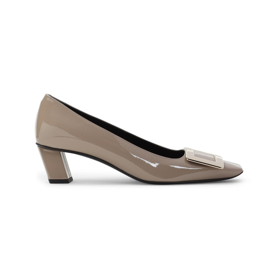 Roger Vivier Belle Daino Calf Leather Pumps
