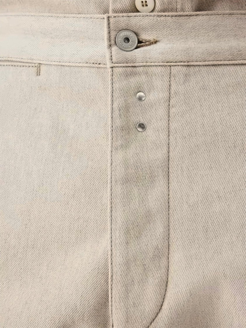 Jacquemus Straight-Leg Denim Pants With High Waist And Clean Design