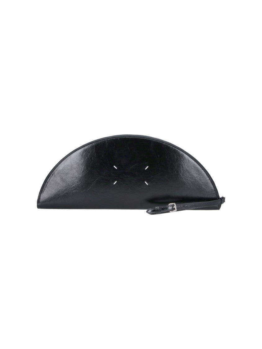 Maison Margiela Structured Black Bag With Minimalist Design