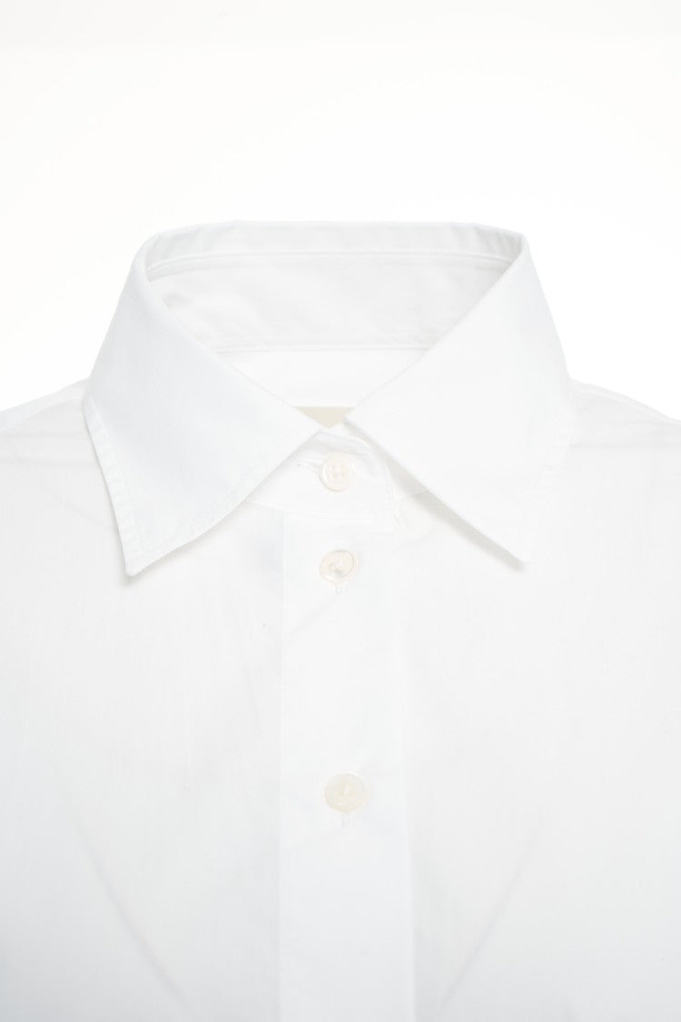 Closed Poplin Shirt With Classic Collar