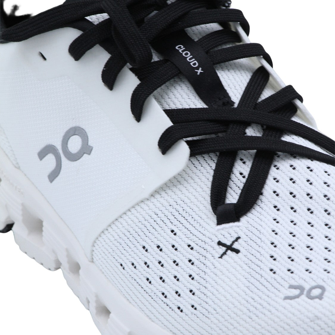 On Modern White Sneakers With Cushioned Sole