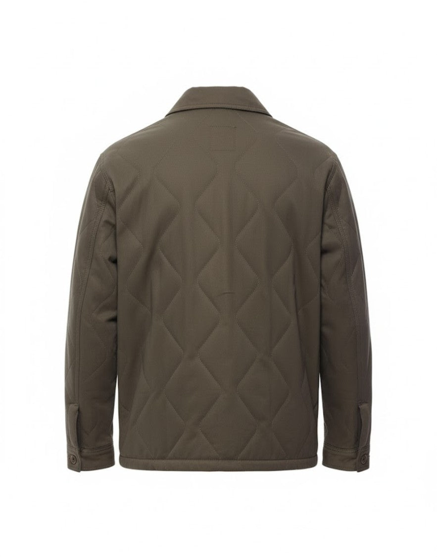 Tela Cruda Boxy Fit Utility Workwear Jacket With
