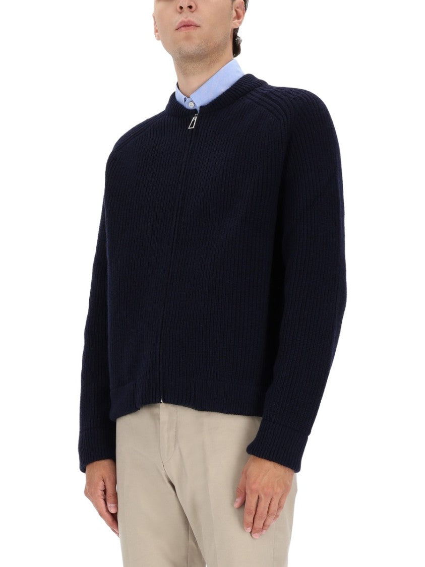 Ps Paul Smith Ribbed Knit Sweater