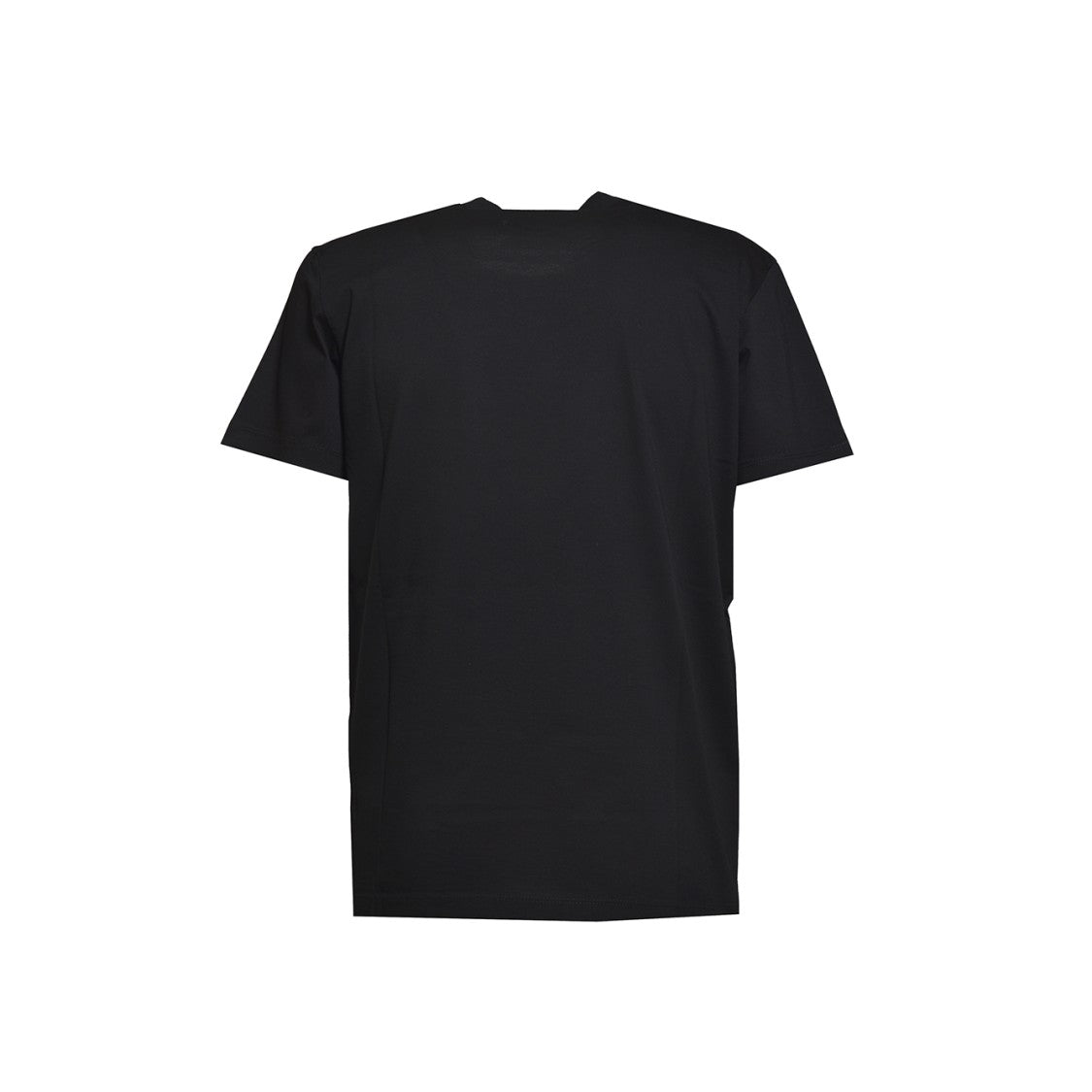 Dsquared2 Black Cotton Icon Stamps T-Shirt
