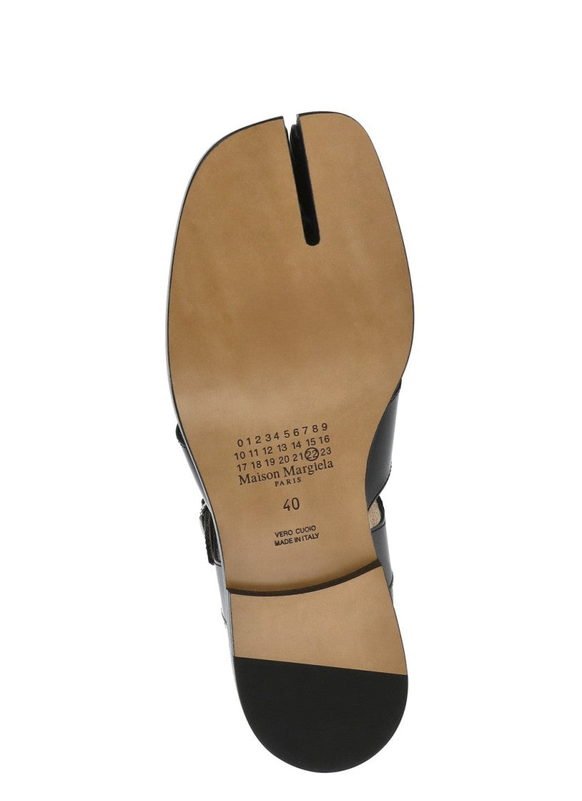 Maison Margiela Black Tabi Cut-Out Sandals