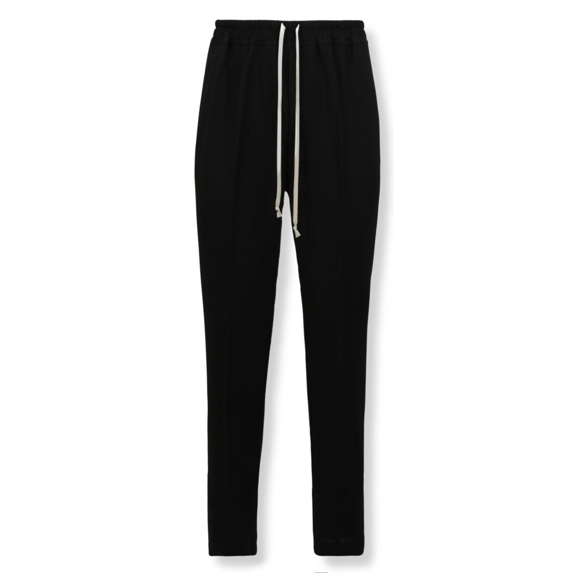 Rick Owens Drawstring Waist Slim Long Pants With Minimalist Aesthetic