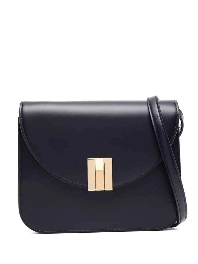 Bally Structured Rectangular Crossbody Bag With Adjustable Strap