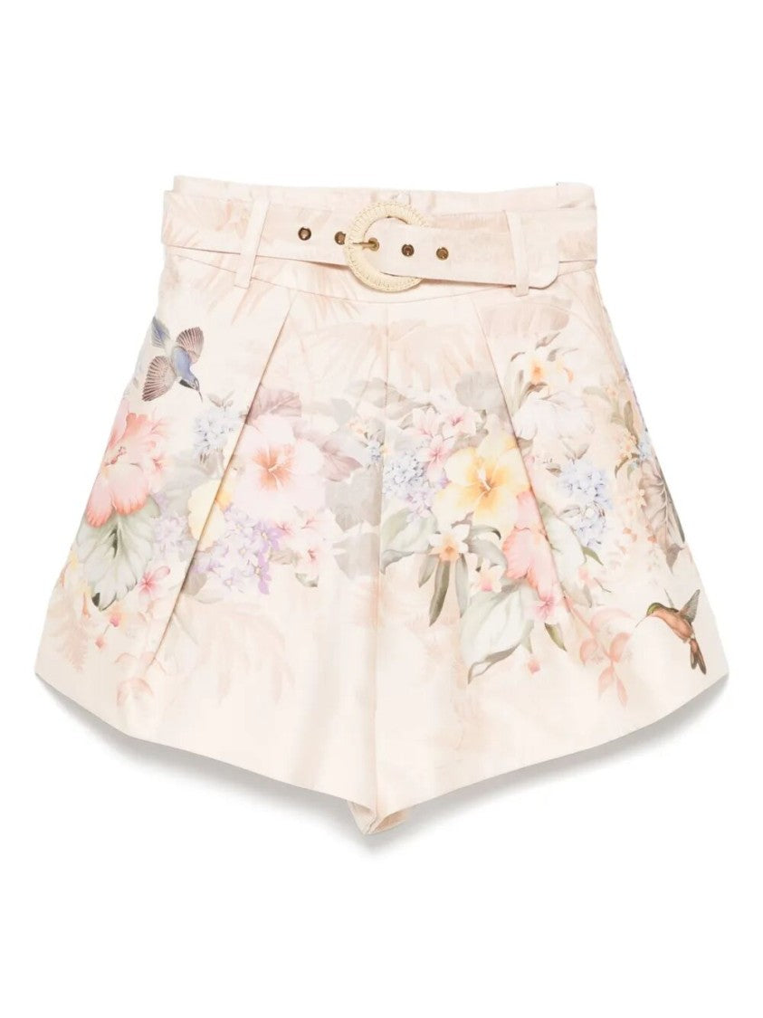 Zimmermann `Illuminate` Tuck Shorts
