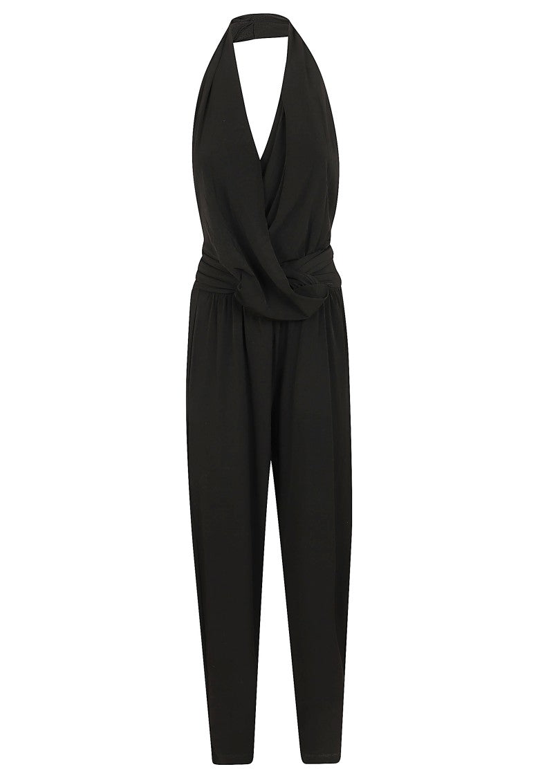 The Andamane Astra Open Back Halterneck Jumpsuit