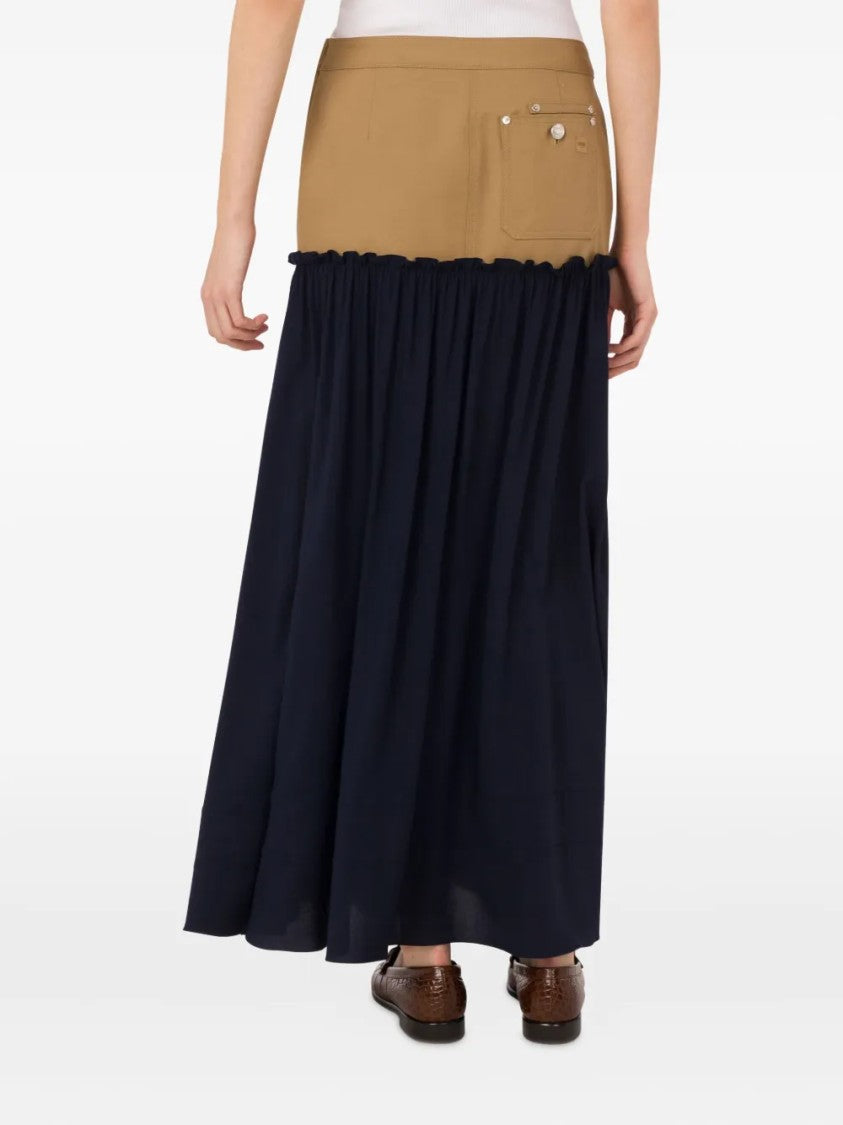 Moschino Tailored Neutrals Skirt With Classic Silhouette